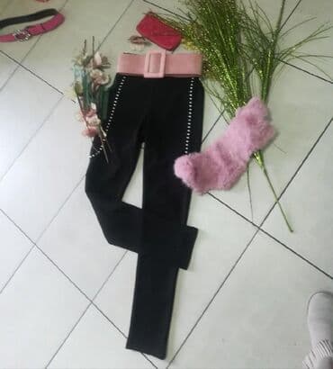 pantalone od vestacke koze: S (EU 36) — 3