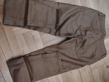 elipsa kompleti sa pantalonama: Trousers, S (EU 48), Classic, color - Brown — 1