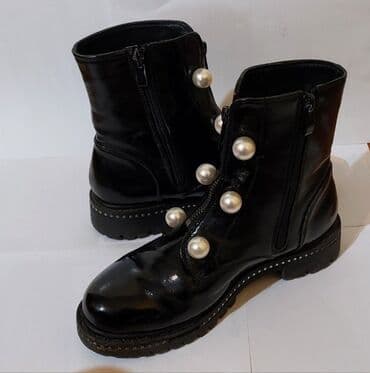zara pantalone visoki struk: Ankle boots, 37 — 4