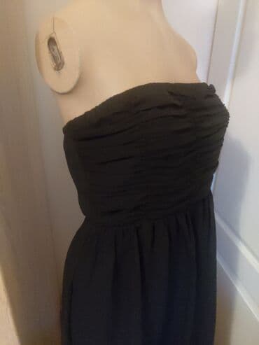 haljine sečene ispod grudi: S (EU 36), color - Black, Evening, Without sleeves — 2