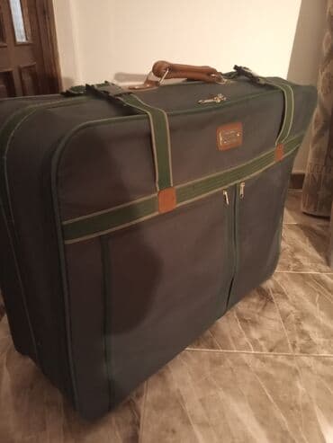 maximon torba: Large suitcase, color - Brown — 2