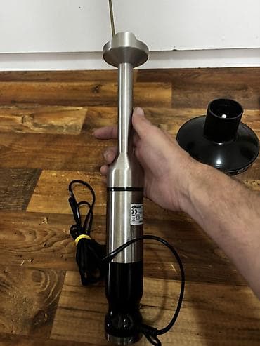 slike koje greju: Ručni štapni blender sa seckalicom i čašom za mešanje je potpuno — 5