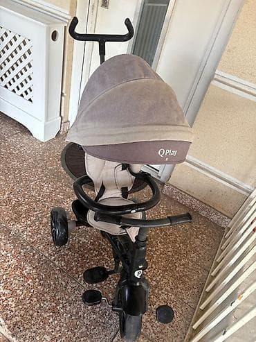 odeca za decaka: Tricikl Qplay Sklopivi sivi tricikl, korišten par meseci, u odličnom — 3