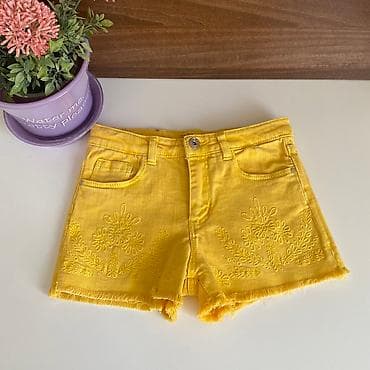 decija kuhinja lidl: Presladak zuti Zara sorts za devojcice Obucen dva,tri puta,u super — 6