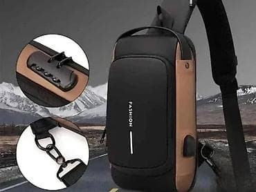 torbe za plazu carpisa: Antifurt torbica preko ramena sa USB punjenjem i šifrom - Kompaktne — 2