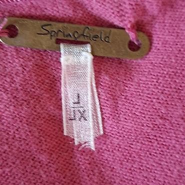 duge haljine: Ženski džemper Springfield, model sa V-izrezom. - Boja: prljavo — 3