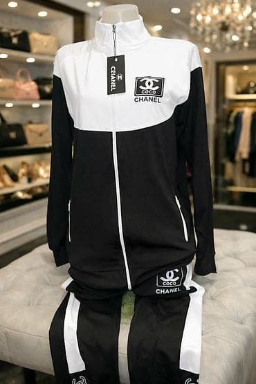 Trousers: Coco Chanel ženska trenerka NOVO Novo Mokra likra Veličine s m l xl — 1