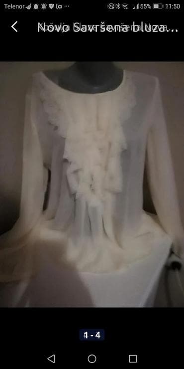 NOVO,,, Bluz kao Anđeo Savršeno stoji Model fenomenalan Atraktivno
