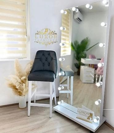 Profesionalno podno ogledalo sa osvetljenjem – Luxor Furniture -