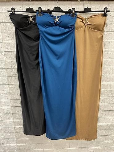 Haljine: ✅Elegantna dugačaka haljina bez bretela po ceni od 2200 din ✅ — 2