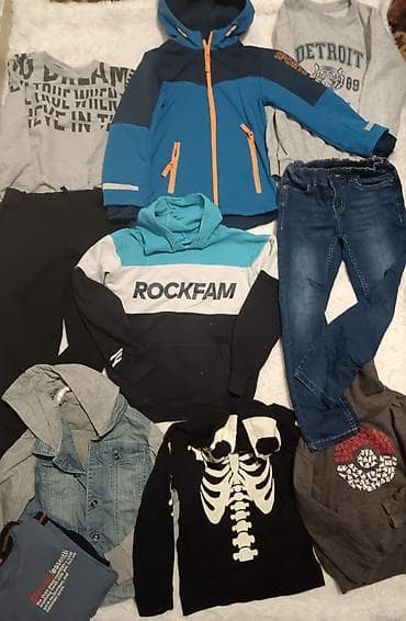 ugg cizme cena: Odličan paket za dečake prolece 122/128 7 do 8g Sastav paketa: - — 4