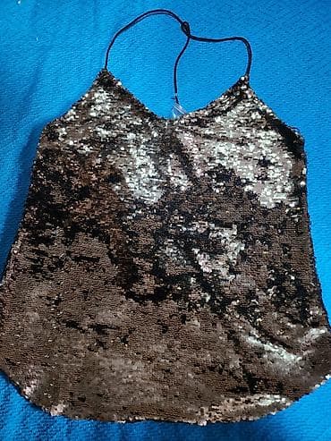 Topovi: Ženska top-majica sa šljokicama – Zebra, veličina M - Brend: Zebra — 5