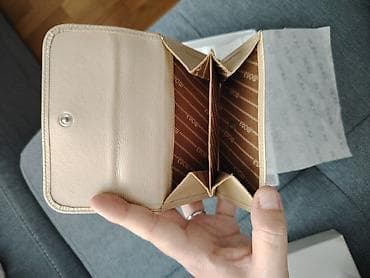 kožni novčanici: Ženski novčanik, Mona, Materijal: Koža — 6