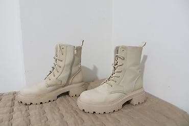 turska kozna obuca: Čizme, 39, bоја - Bež — 3