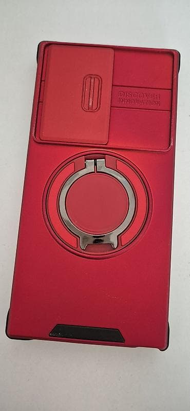 pojacivac za internet cena: Crvena zaštitna futrola za telefon sa kliznim poklopcem kamere i — 4
