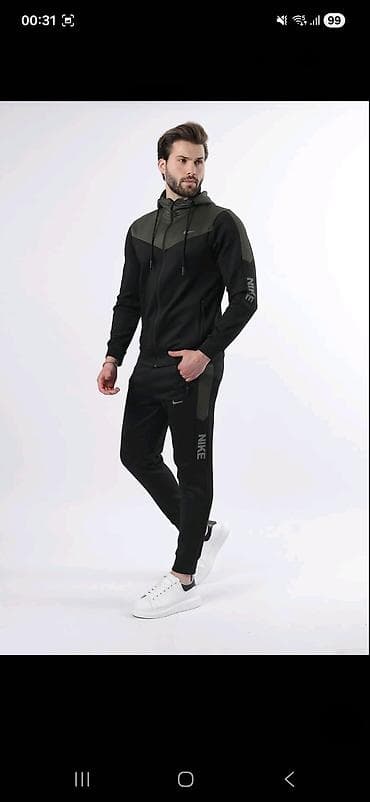 Sportswear: Set, Nike, color - Black — 2