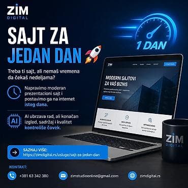 gusar dostava: SAJT ZA JEDAN DAN 🚀 Sajt za jedan dan Treba ti sajt, ali nemaš — 1