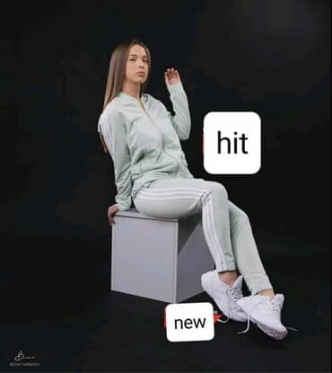 duks sa krznom: Adidas, L (EU 40), Stripes, color - Multicolored — 7
