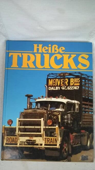 sharp objects knjiga: Knjiga: Heisse trucks (Vruci kamioni) A4 format, 112 str. nem — 1