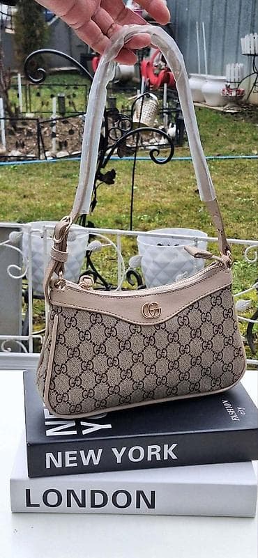 armani kais: Torba za rame, Gucci, Materijal: Platno — 2