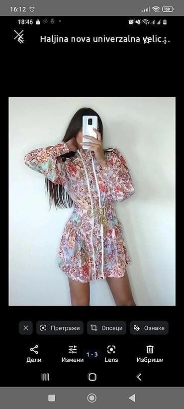 massimo dutti patike: Haljina – univerzalna veličina - Kratka, lepršava haljina A-kroja sa — 1