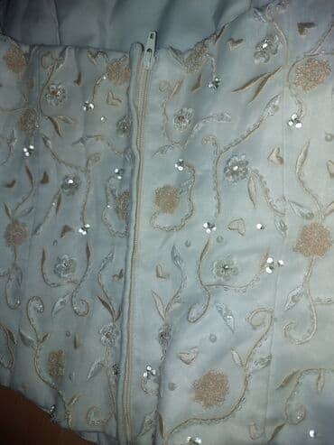 korset kais: XL (EU 42), Polyester, Floral, color - ivory — 4