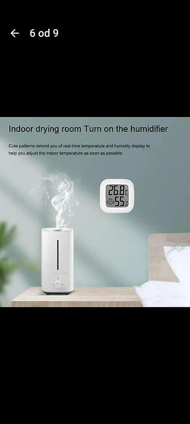 unior alati: Digitalni termometar–higrometar Anseny - Merenje temperature i — 5