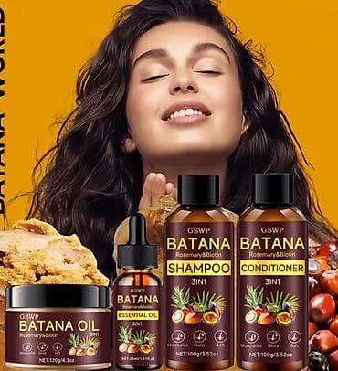 maska za kosu flamingo: GSWP Batana Hair Care Set – komplet za negu kose sa ruzmarinom i — 3