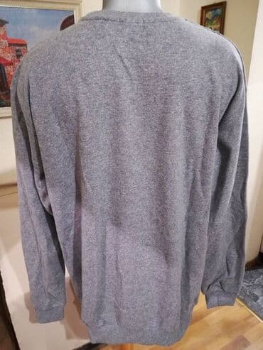 sesir za zimu: Sweatshirt, 5XL, color - Grey — 4