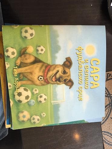 igre beograd: KNJIGA: “Сара и велико фудбалско срце” – Тина Хорват - Илустрована — 2