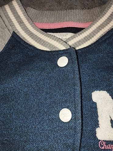 grobari duksevi: H&M L.O.G.G. dečja varsity jakna/džemper na kopčanje - Veličina — 5