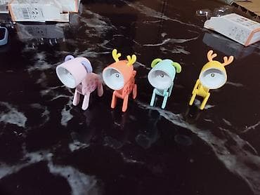 Ostali stilski nameštaj: Dekorativne dečije mini noćne lampe u obliku životinjica, sadrže — 1