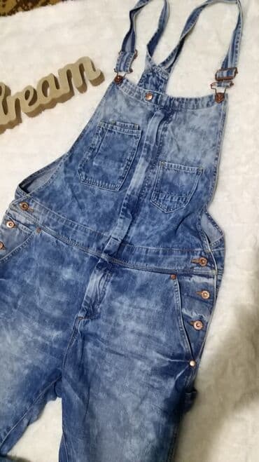 lanene pantalone lidl: 30, 30, Teksas, Normalan struk, Baggy — 2