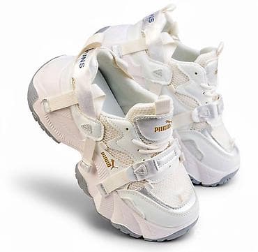 puma mirage sport: Sportske patike – bele, futurističkog dizajna - Model sa povišenim — 1