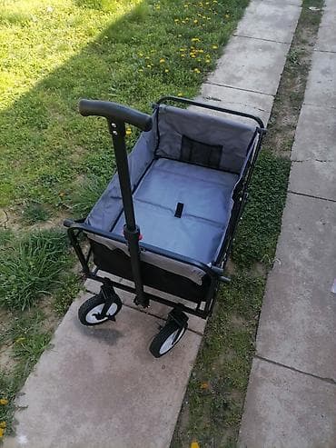 frotiri cena: Sklopiva transportna kolica na izvlačenje - Prostrana korpa od — 3