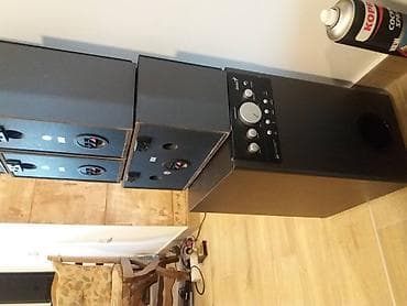 frizider polovni: Genius 5.1- t. sivi. -aktivni wufer i 5 zvucnih kutija. -sve — 1