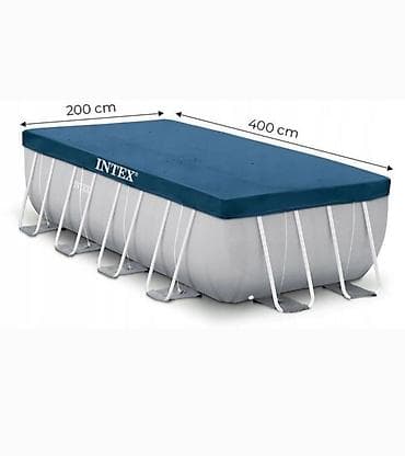 polovne komode beograd: INTEX Prekrivač za pravougaoni bazen 400 x 200 cm (28037) Novo — 2