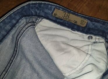 Women's Clothing: Zara farmerke svetlog teksasa klasičnog kroja sa ravnim nogavicama — 3
