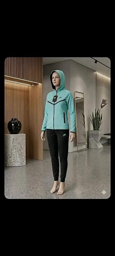 ideen 3: Ženska Nike trenerka – jakna sa kapuljačom + donji deo - Model — 4