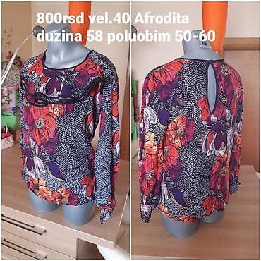 Women's Footwear: Bluza Afrodita Collection – veličina 40 - Materijal: 100% viskoza — 1