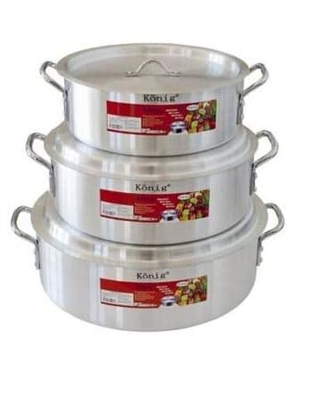 serpe od 30 litara: Set aluminijumskih Šerpi Konig 3 komada Cena 5000dinara+Ptt 360 — 1