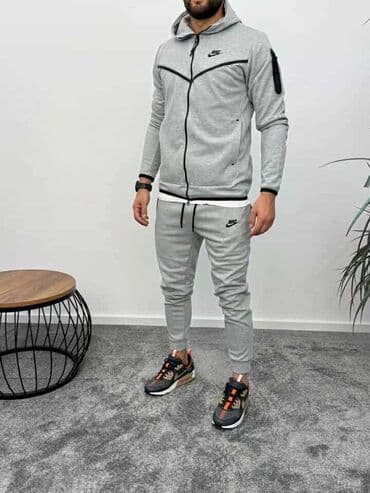 nike tech fleece trenerke komplet: Muška trenerka dostupna u više boja, idealna za sportske aktivnosti — 4