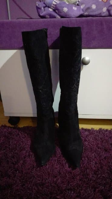 Personal Items: High boots, 36 — 14