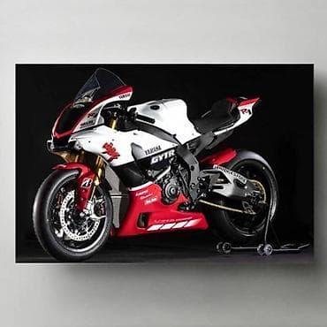 Poster štampan na platnu-Yamaha YZF-R1 GYTR Poster štampan na platnu