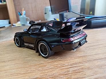 interaktivna tabla za decu: Nov metalni model automobila Porše 993 urađen u razmeri 1: 22 — 7