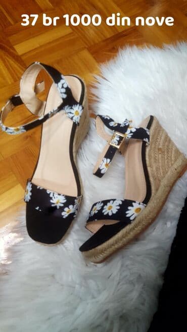 oksfordice sa platformom: Sandals, 37 — 1