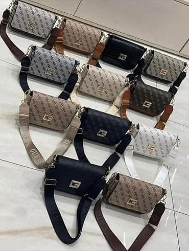 mona torba kopija: Ženske torbe – kolekcija modela sa monogram printom i metalnim logom — 2