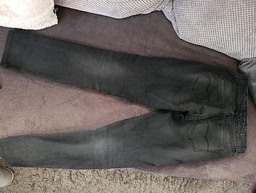 dd step obuca: Ženske farmerke – tamno siva/ugljen siva sa blagim ispranim efektom — 2