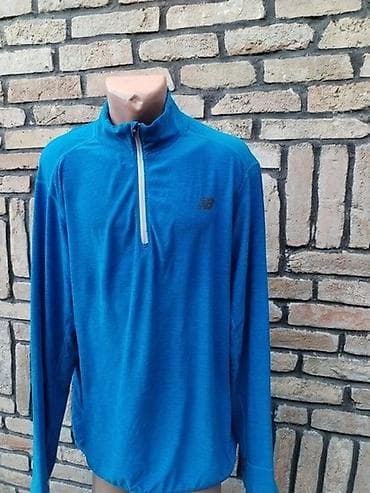 model plave venčanice: New Balance sportski duks – veličina L - Model: half-zip (pola — 2