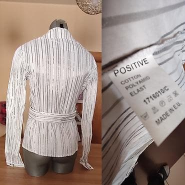 Ženska košulja/bluza Positive – veličina M - Model: strukirana — 2